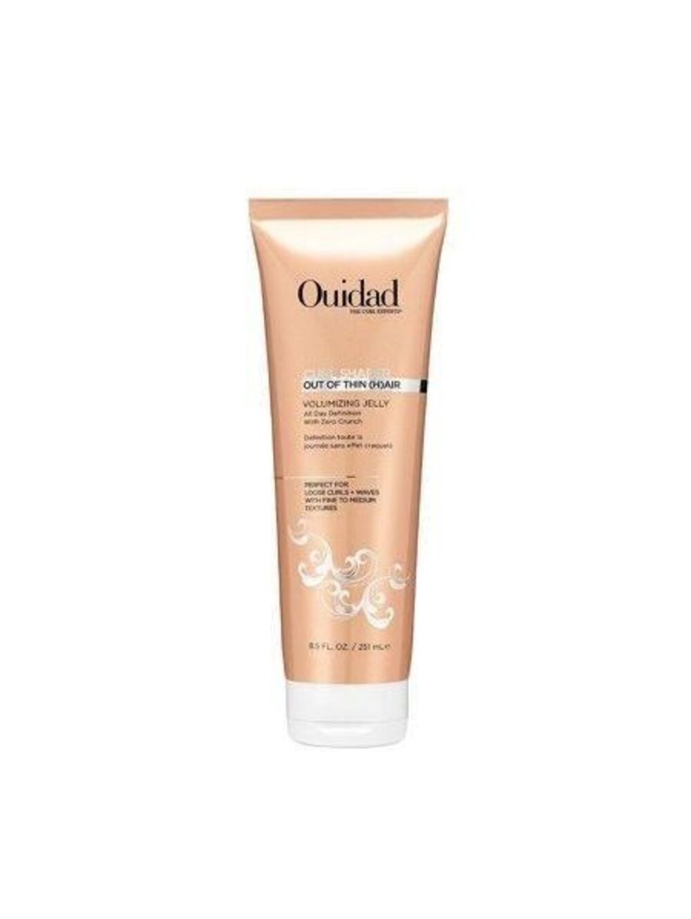 Ouidad Curl ShaperOut ofThin HairCurl JellyCrunch-FreeFormulaHairVolumizer8.5 Oz